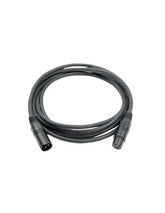 Roar 6M DMX-Kabel XLR-Buchse - XLR-Stecker, schwarz, 110 Ohm, 600 cm